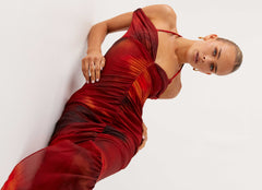 Love Me Not Maxi Dress - Scarlet Blur