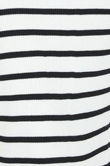 Take Your Place Knit Ribbed Maxi Dress White